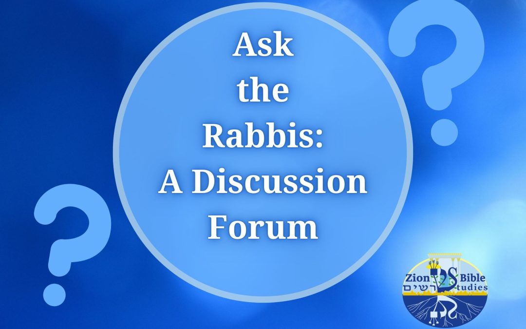 Ask the Rabbis #24